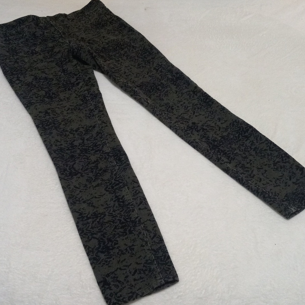 Anthropologie Pilcro and the Letterpress Serif Green & Black Corduroy Pants - Picture 2 of 16